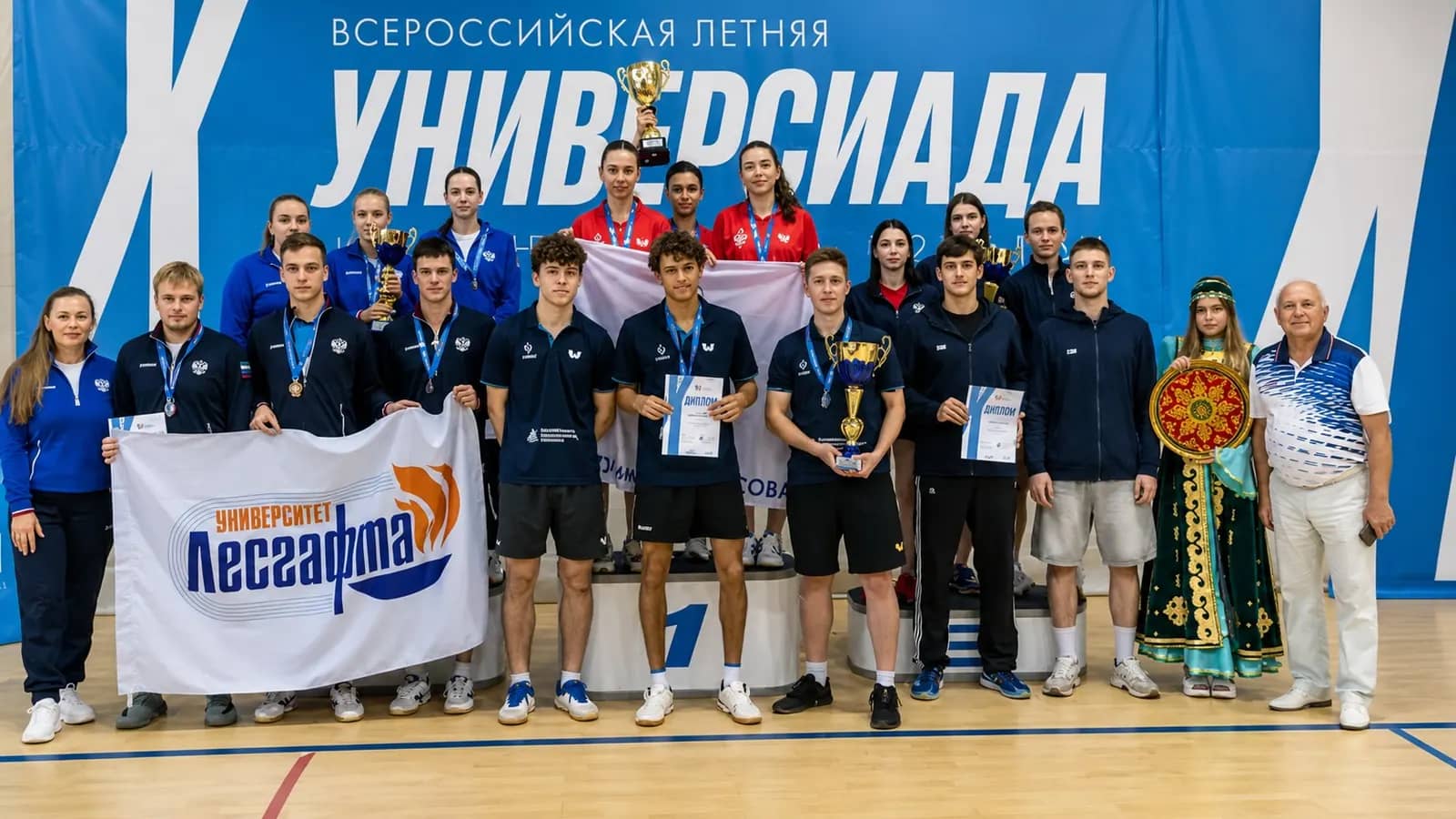 Студенты из Магнитогорска выиграли турнир по настольному теннису на универсиаде