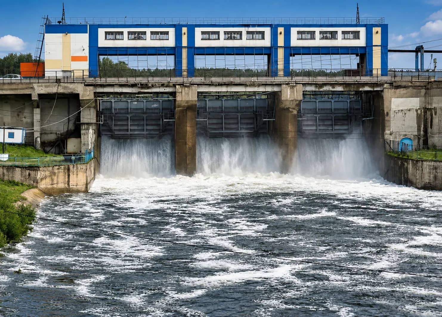 Сброс воды на Шершнях в Челябинске увеличили до 55 кубометров в секунду