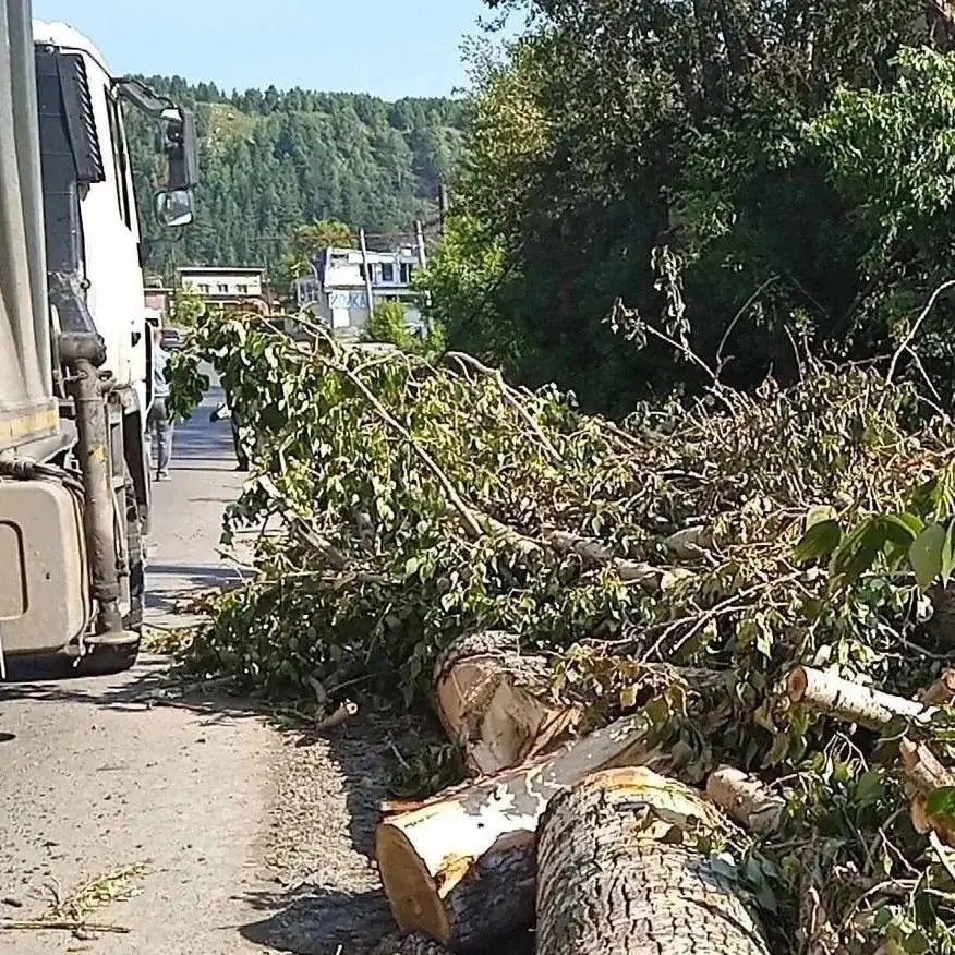 Последствия урагана устраняют в Златоусте