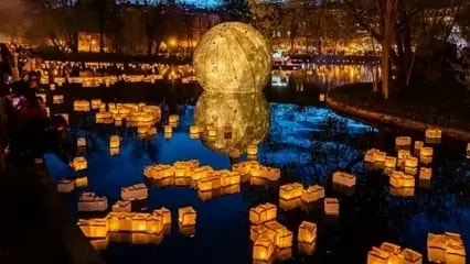 Фестиваль водных фонариков пройдет в парке Гагарина в Челябинске