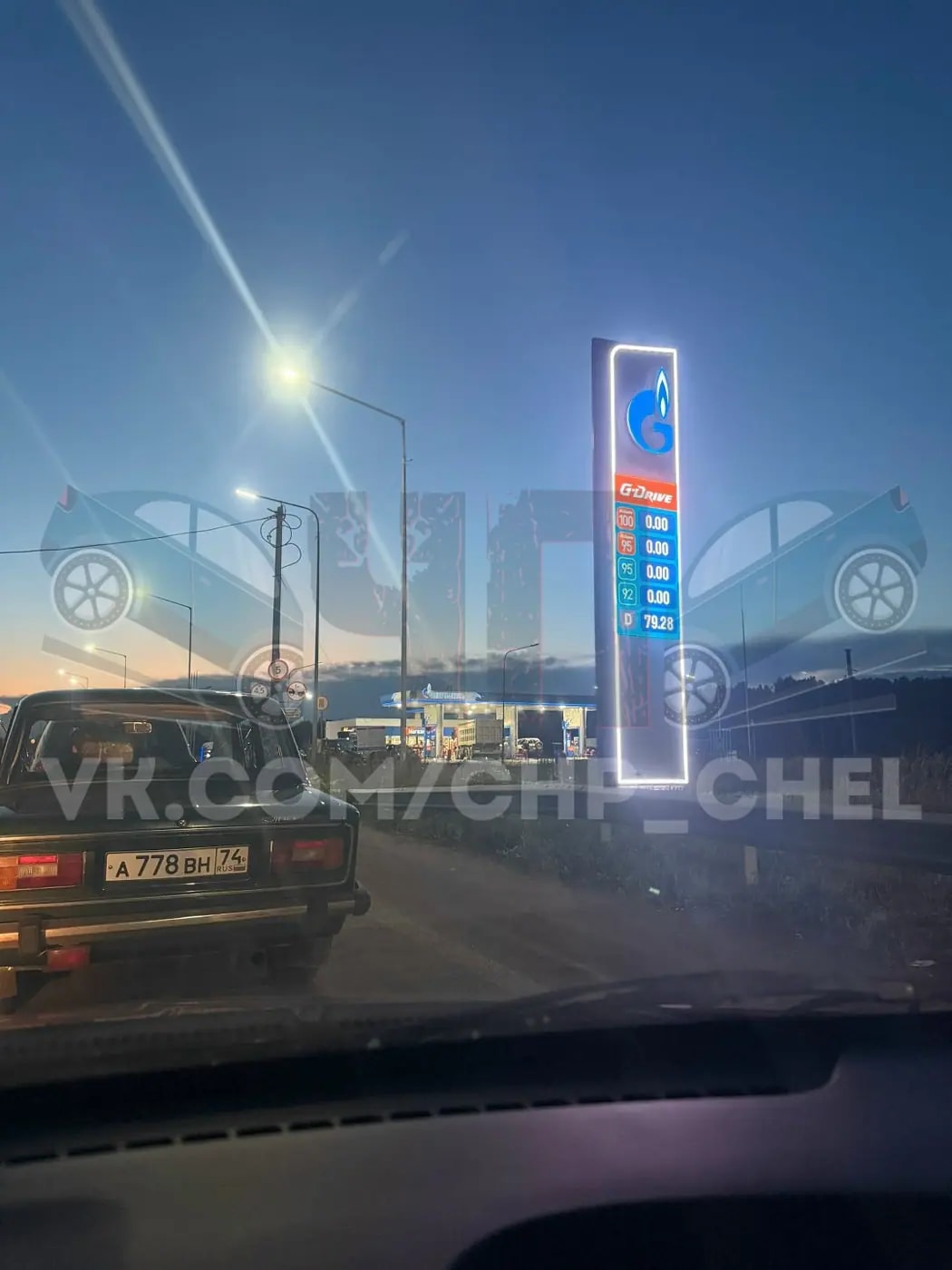 На заправке на Новоградском тракте водители простояли в очереди более двух часов из-за отсутствия бензина