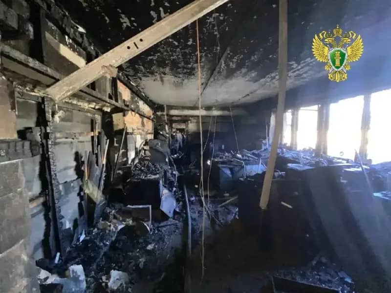 В локомотивном депо Челябинска произошел пожар