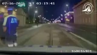 Погоня за мотоциклистом в Челябинске закончилась ДТП