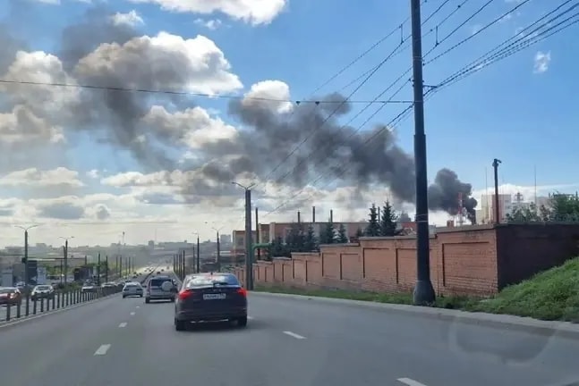 Пожар на Свердловском тракте локализован на площади 50 квадратов