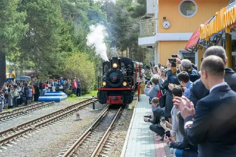 В парке Гагарина на День города пустят старинный паровоз «Южик