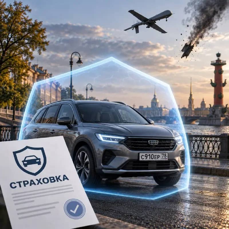 В России начали страховать автомобили от атак БПЛА