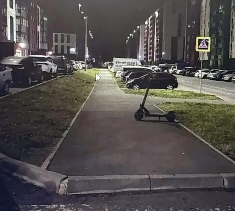 В Челябинске поймали нетрезвого водителя электросамоката