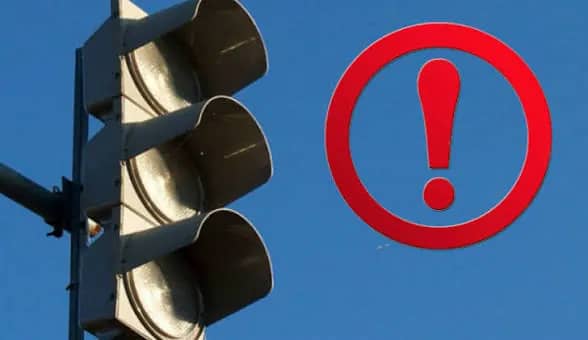 В Челябинске 22 сентября отключат светофоры на трех участках